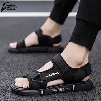 

men sandals flip flop gladiator sandals 2020 summer men shoes breathable comfortable wear-resistant slides men casual sandals