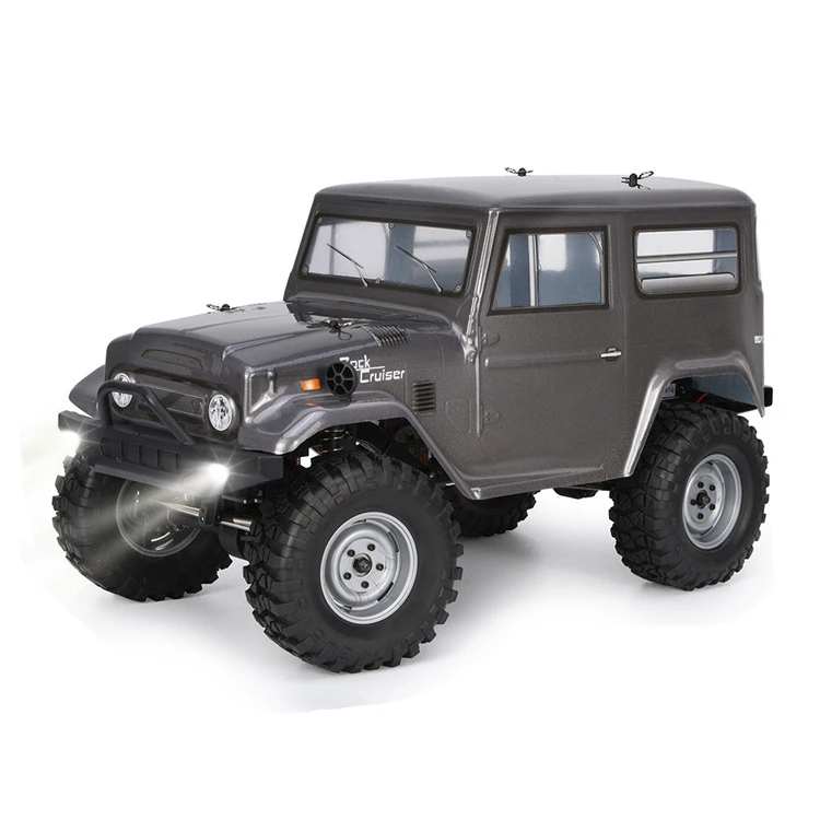 gray Rgt 1/10 Моделирование лазить транспортное средство высокой Скорость четыре привода беговые мотоцикл Тип Rc транспортное средство с дистанционным управлением 136100v2 - Цвет: gray