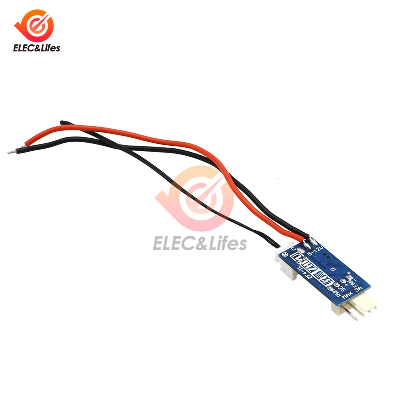 DC 5V/12V Micro PWM PC Fan Temperature Control Denoised Speed Governor 4-Wire Motor Speed controller 10CM black tip probe 120&deg;C dc motor speed controller fan speed controller