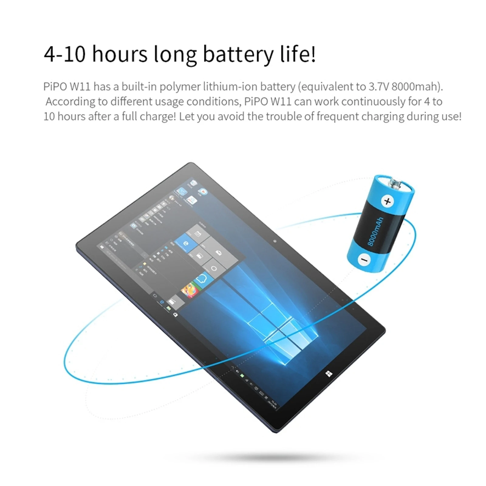 PiPO W11 2 in 1 Tablet PC 11.6 inch 8GB RAM 128GB ROM SSD Windows 10 Intel Gemini Lake N4120 Quad Core with Keyboard Stylus Pen newest android tablet