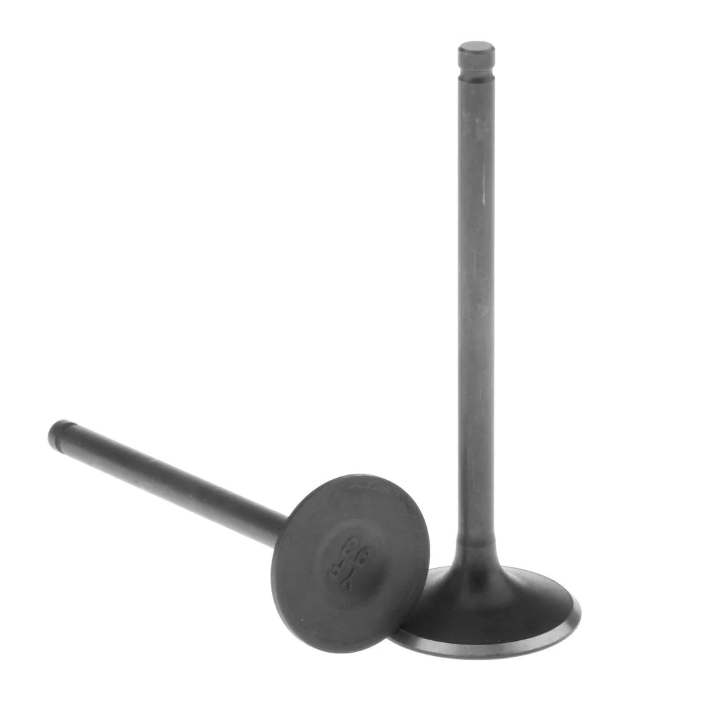 2x Engine Outlet Exhaust Valves, 1 Pair Of Parts Of The Iron Head