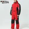 hot Winter Men outdoor Skiing Jumpsuits thermal waterproof windproof Ski Suits male Snowboarding One-piece Snowsuit Warm clothes ► Photo 1/6