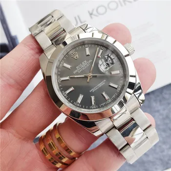 

Rolex- Datelog Series Ladies Men's Automatic Mechanical Watch Stainless Steel Waterproof Casual Watch Gift 01213Orders