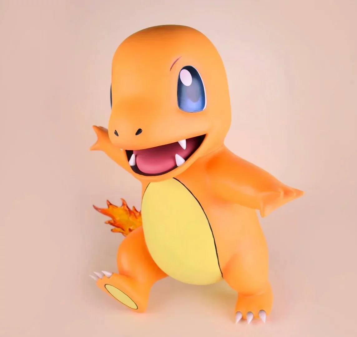 

Big Size 1:1 Charmander pkm action Figure PVC Model Toys