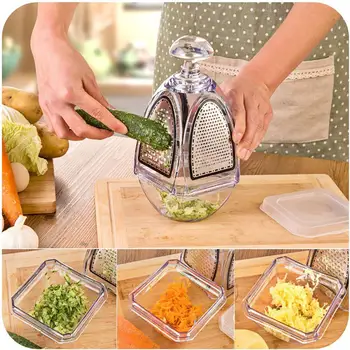 

1Pcs Graters Shredders And Slicers Fruit Vegetable Cutter Potato Carrot Device Flat Coarse Fine Ribbon Kitchen Tools