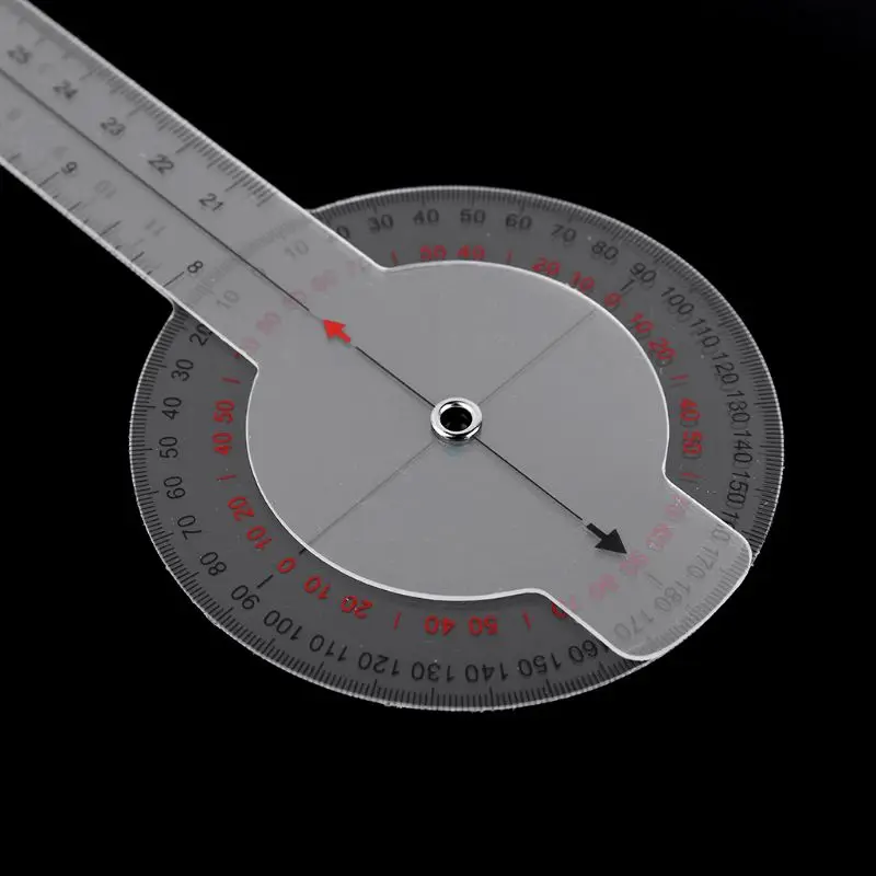 13inch 33cm Goniometer Medical Joint Ruler Calibrated Orthopedics Angle Rule Spinal Finger Angle Ruler Protractor flexible tape measure