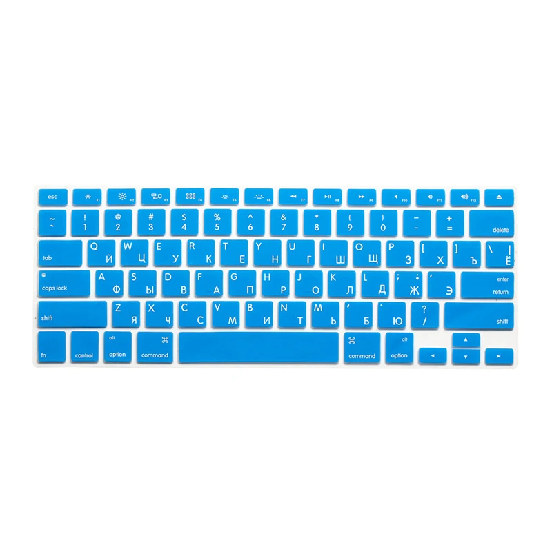 RUUSB Русский дизайн, наклейки на клавиатуру, защитный чехол для Apple Macbook Air 11 13 Pro 13,3 15,4 retina 12 для Mac Pro 13 W. Touch Bar - Цвет: RUUSB