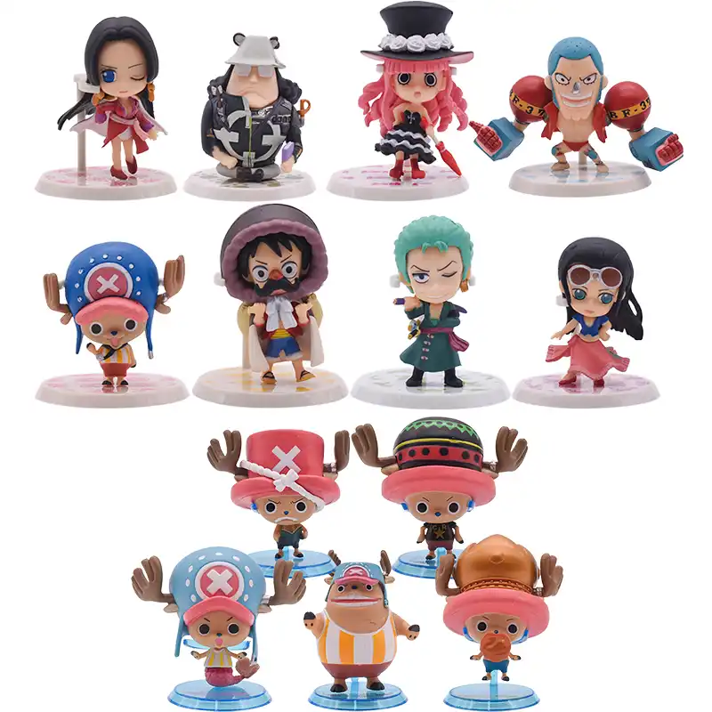 ホット販売ワンピースフィギュアセットモンキー D ルフィアニメゾロサンナミエースpvcアクションフィギュアモデルグッズ人形おもちゃクリスマスギフト Null Aliexpress