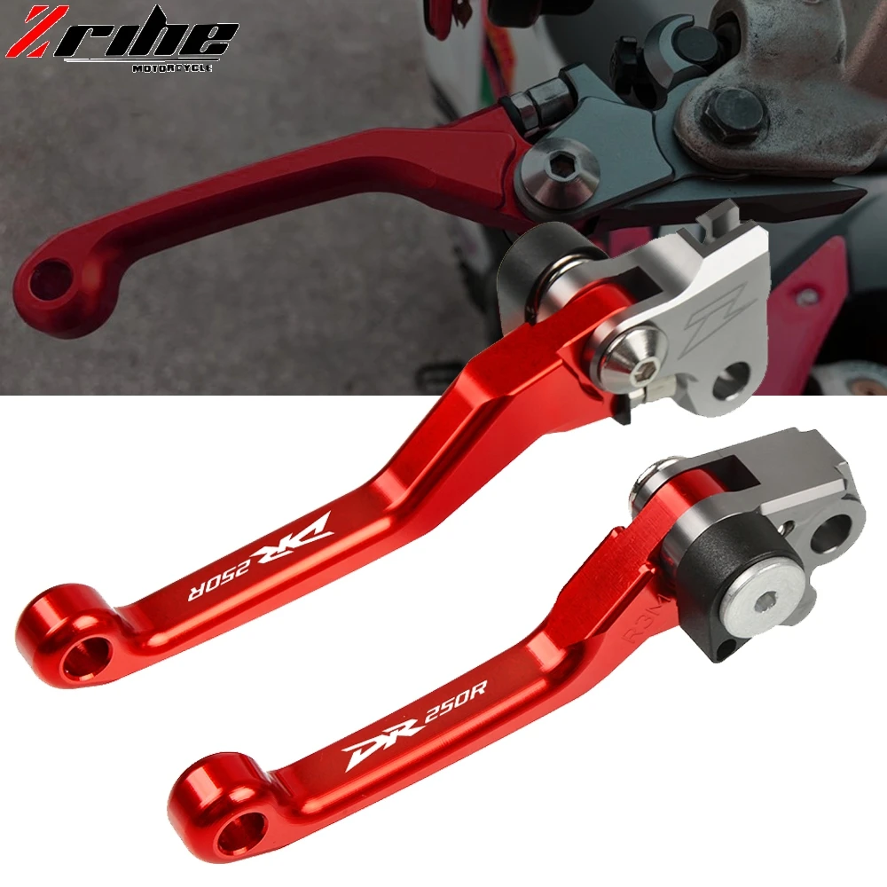 

Motorcycle Accessories Lever For Suzuki DR250R DR 250R CNC Dirt Bike FLEX Pivot Brake Clutch levers DR250R 1997 1998 1999 2000