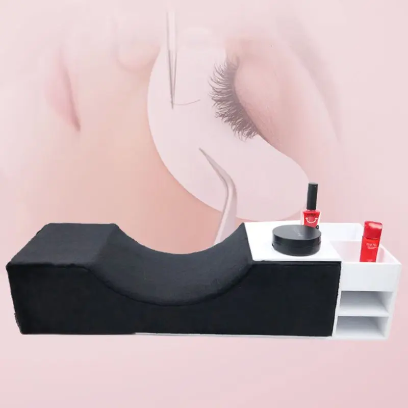 

Acrylic Eyelash Extension Shelf Display-Lash Pillow Stand Professional Salon Home Use for Eyelash Extension Support