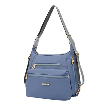 

Fashion Large Capacity Waterproof Crossbody Bags Women Nylon Single Shoulder Messenger Bag Female Casual Zipper Handbags