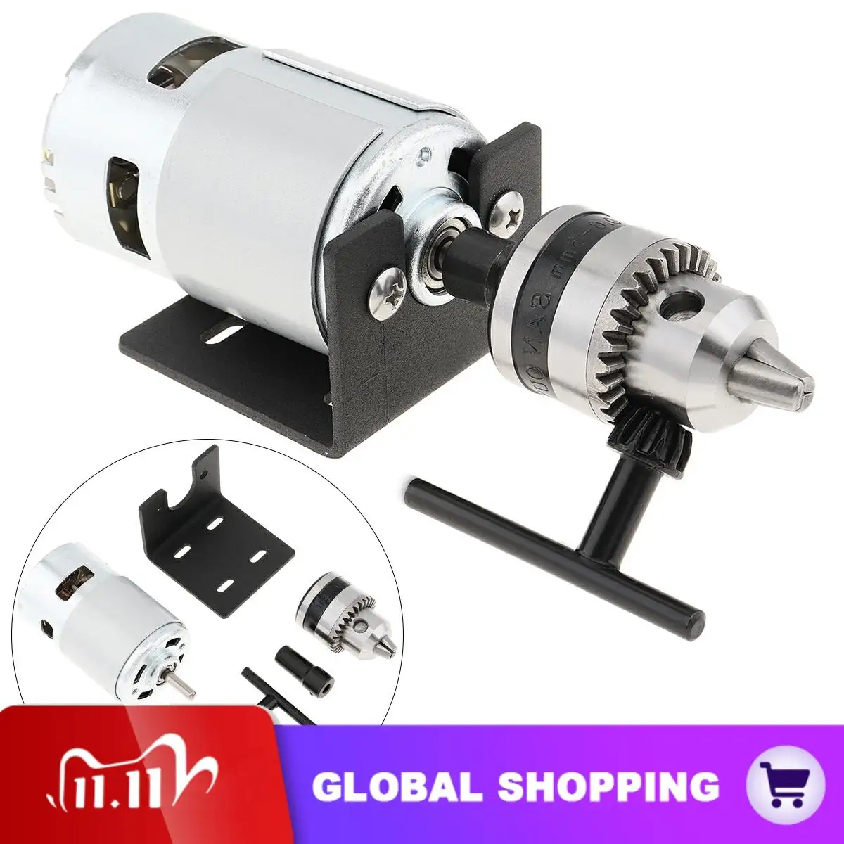 6PCS/Set 150mm Long Carbide Drill 6mm 1/4