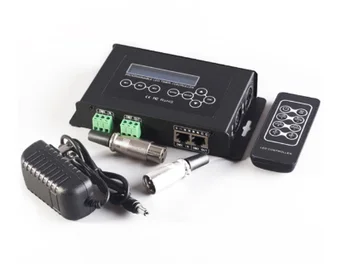 

BC-100 Burly DC 9V input intelligent led strip rf remote control DMX512 rgb controller