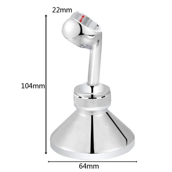 

Adjustable Shower Head Handset Holder Rack Bracket Suction Cup Shower Holder Wall Mounted Shower Holder For Bathroom Accessory