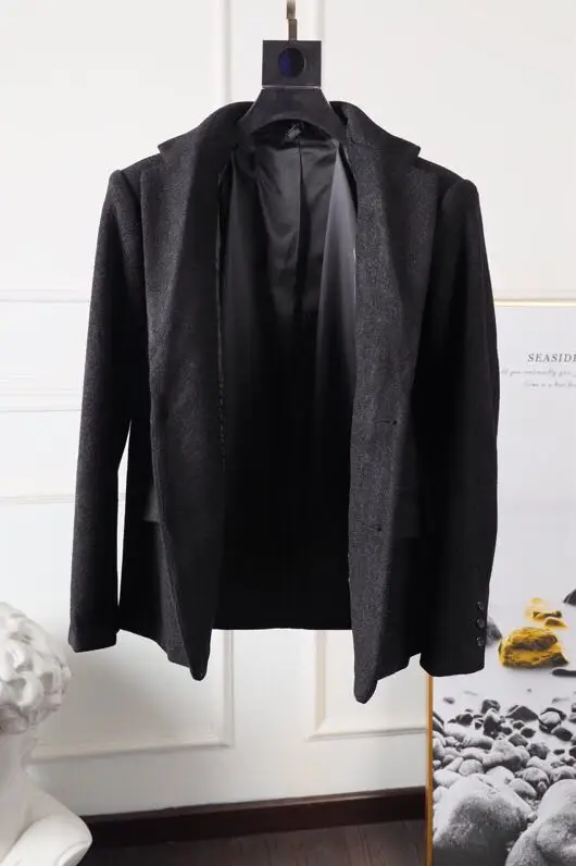 AH11316, модные мужские пальто и куртки,, Подиумные роскошные, известный бренд, Европейский дизайн, вечерние, Стильная мужская одежда
