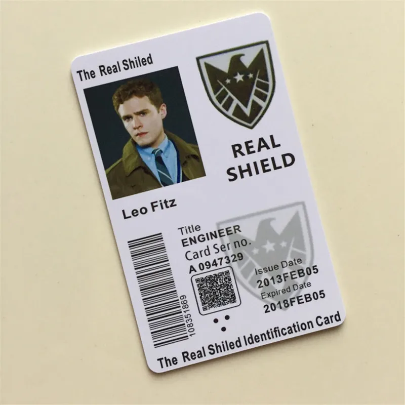 Телешоу агенты shield s.h.i.e.l. D. Держатель ID карты Косплей агент ID карты Рождественский подарок игрушка