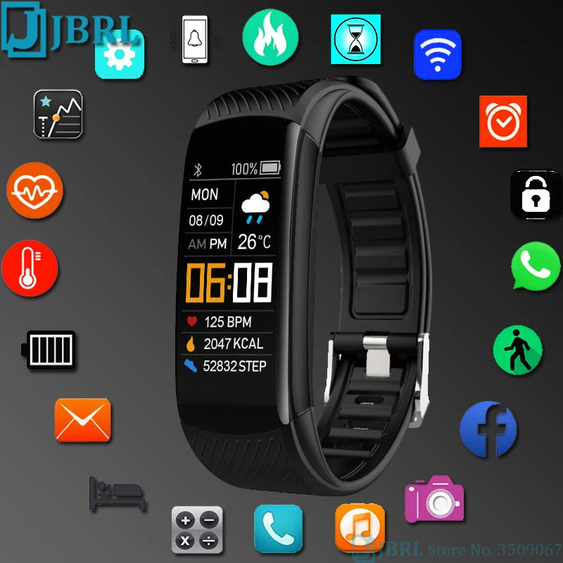 Sport Bracelet Smart Watch Kids Watches Children For Girls Boys Wach Smart Clock Brand Fitness Tracker Smartwatch Child Gifts