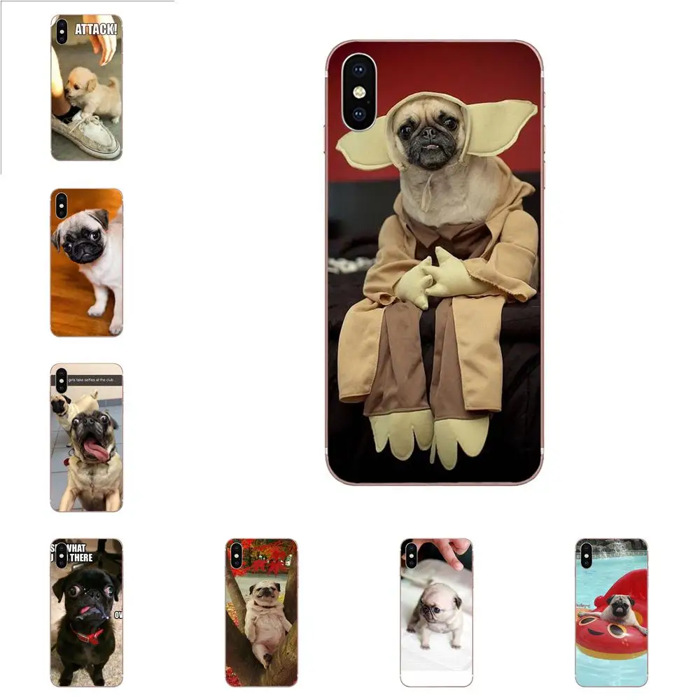 Мягкая Популярная модель для Xiaomi Redmi Note 9 PRO Max 9s Mi9 mi10 lite Pro K30 K20 5G redmi 7 8a Cool Crazy Pug Puppy Dog