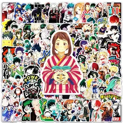 10/30/50/106pcs Mon Héros Universités Anime Autocollants Graffiti Autocollants Voiture Ordinateur Portable Izuku Midoriya Pourrait Boku Pas Un Héros Universités Caractère 