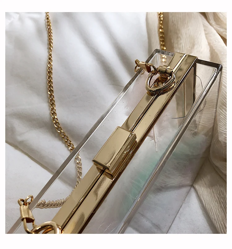 MONNET CAUTHY New Arrival Fashion Female Bags Creative Personality Transparent Elegant Crossbody Bag Chic Style Girls Party Flap