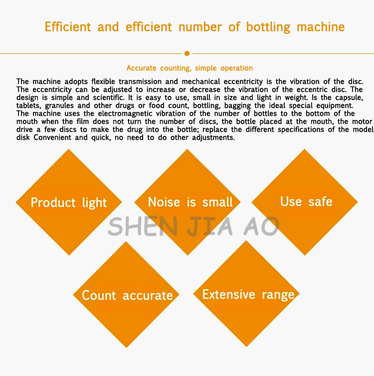 1PC 110/220V Small Semi-automatic Single-disk Capsule Count Machine SPN-400 Tablet Capsule Counter Machine Laboratory Equipment