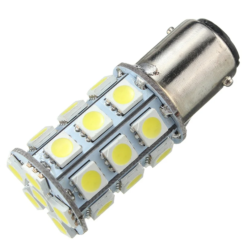 DC12V кукурузная лампа 1157 BAY15D 5050 SMD 4 Вт 324LM 27 Авто LED задний якорь заднего света Лампа
