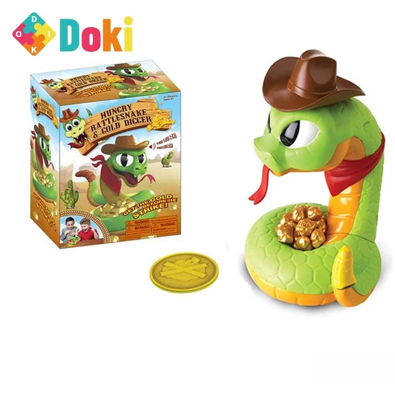 Doki Toy Montessori Snake Games Giocattoli Per Bambini Fidget Party Game Kids Antistress Joke Spoof Gift Fidget Toys Educational Funny