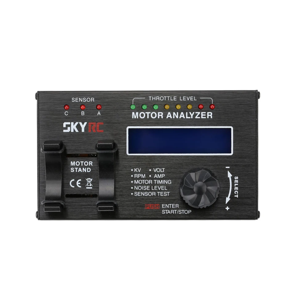 SKYRC моторный анализатор KV RPM Проверка времени вибрации шум Холла сенсор тестер для RC сенсор ed датчик меньше бесщеточный двигатель