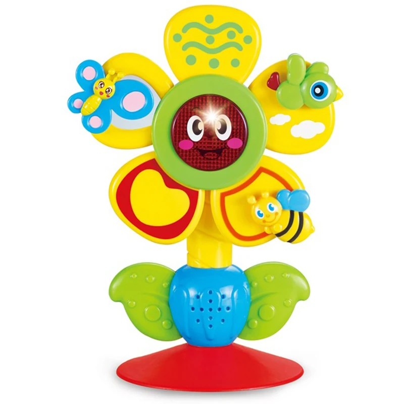 

Rotating Ferris Wheel Table Tricolor Suckers Toy Newborns Early Creative Educational Baby Rattle Toys 0-12 Months