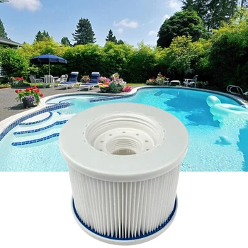 

FD2090 Portable Purifier Inflatable Swimming Pool Replacement Parts Remove Dirt Spas Strainer Hot Tub Filter Round Durable Fresh