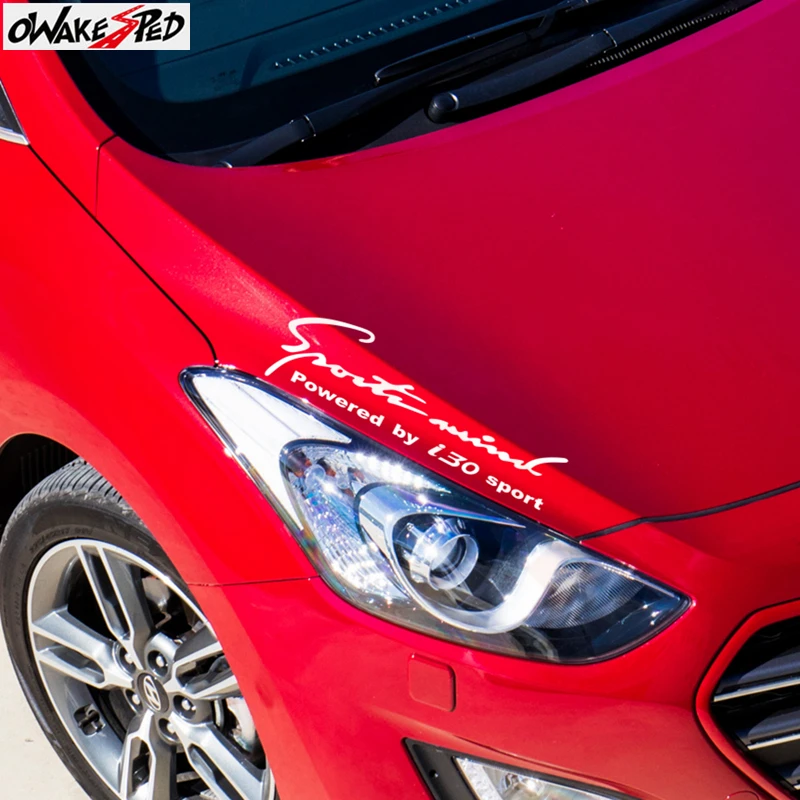 

Car Stickers Auto Lamp Eyebrow Decor Decals For Hyundai i30 Car Reflective Sticker Sport Stripes Styling Vinyl Decal