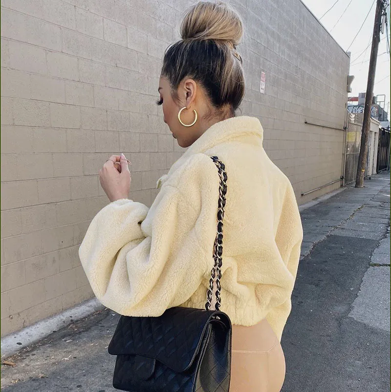 fur faux cropped coat 12