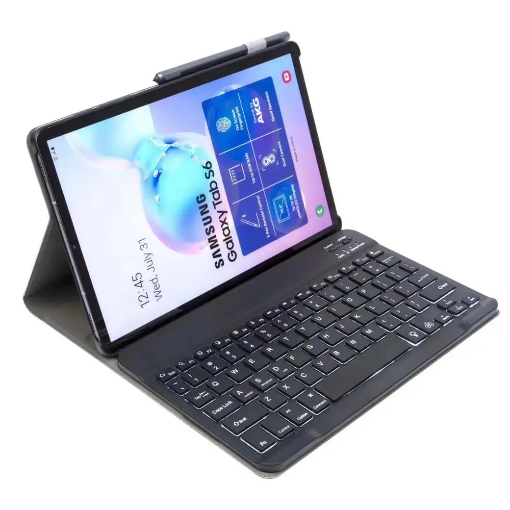 Чехол для Samsung Galaxy Tab S6 10 5 чехол клавиатуры T860 T865|Чехлы планшетов и электронных