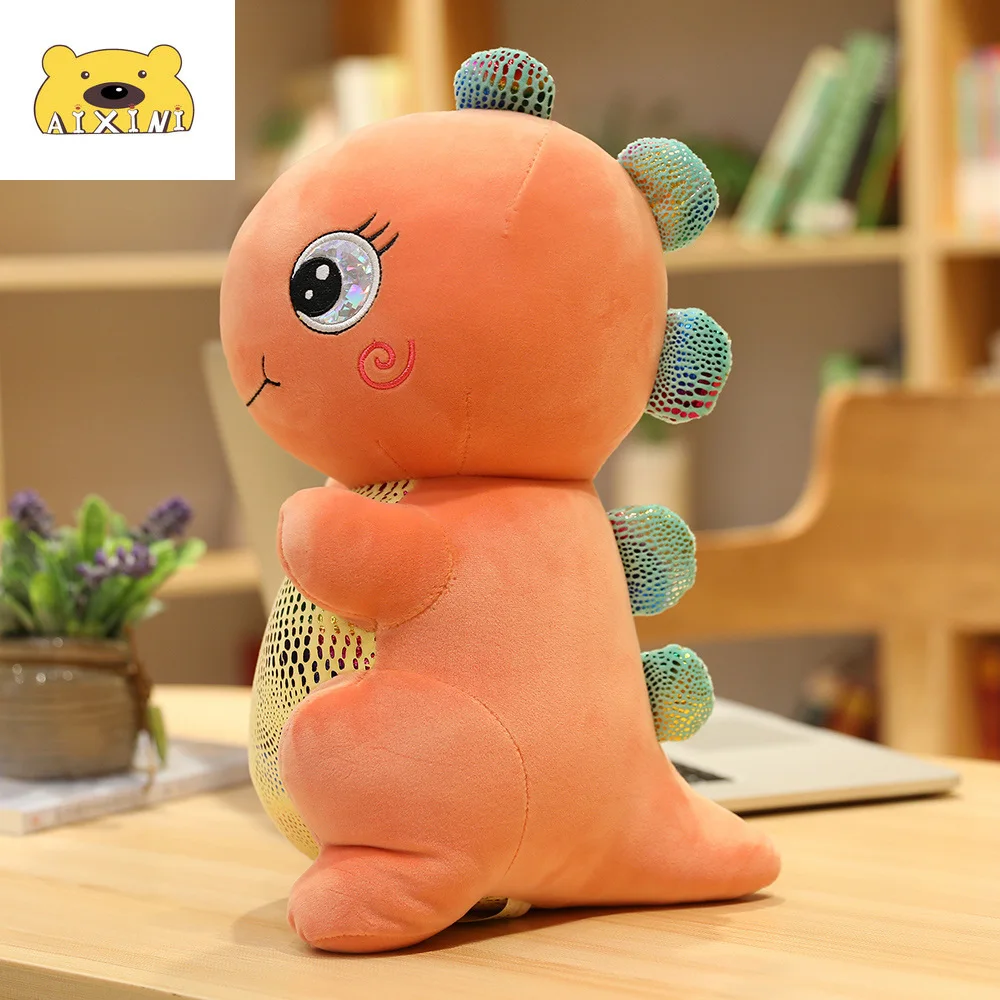 

Cute Dinosaur with Big Eyes and Long Eyelashes Toy Stuffed Plush Toys for Children Lovely Cartoon Plush Soft Kid Girl Gifts