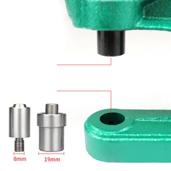 

12mm(Machine + Molds+100 Sets Eyelets)Eyelets Machine Metal Buttons Tools Snaps +1 Pair*molds Hand Press DIY Clothing Crafts