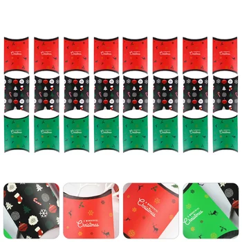 

24pcs Christmas Candy Packing Box Lovely Gift Paper Baking Wrapping Box