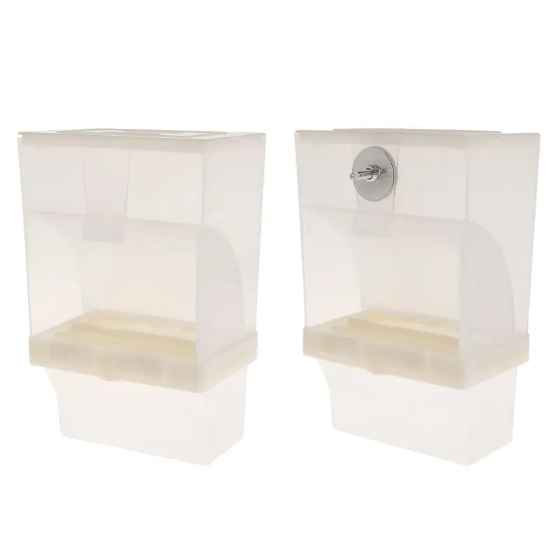 

Automatic Birds Drinking Feeder Feeding Drinker Poultry Waterer Containers Fodder Storage Water Cup Box