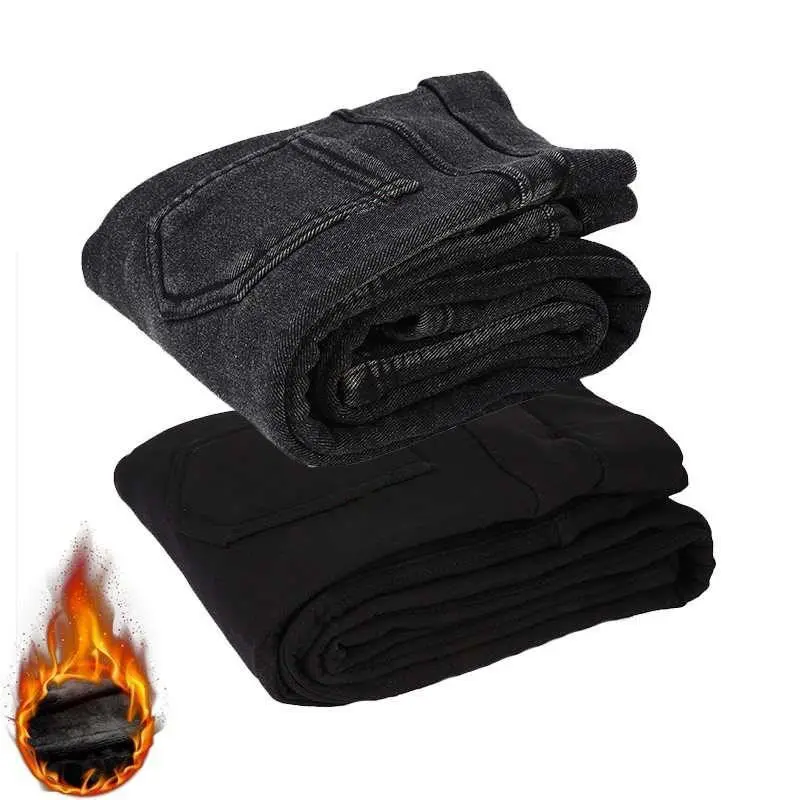 3XL Plus Velvet Pants Women Casual Warm High Waist Pencil Pants Female Plus Size Stretch Streetwear Pants Women Trousers Q1853