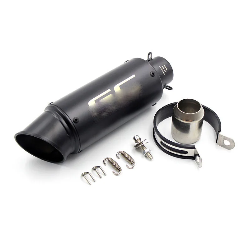 Универсальный 51/61 мм Akrapovic выхлопной мотоцикл SC трубы Escape Moto для Kawasaki Z750 Z900 CBR600 CBR1000 TMAX500 Мотоцикл Велосипед