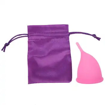 

Reusable Menstrual Cup Silicone Period Tampon and Pad Alternative Feminine Hygiene Care Personal Health Care S/L Size