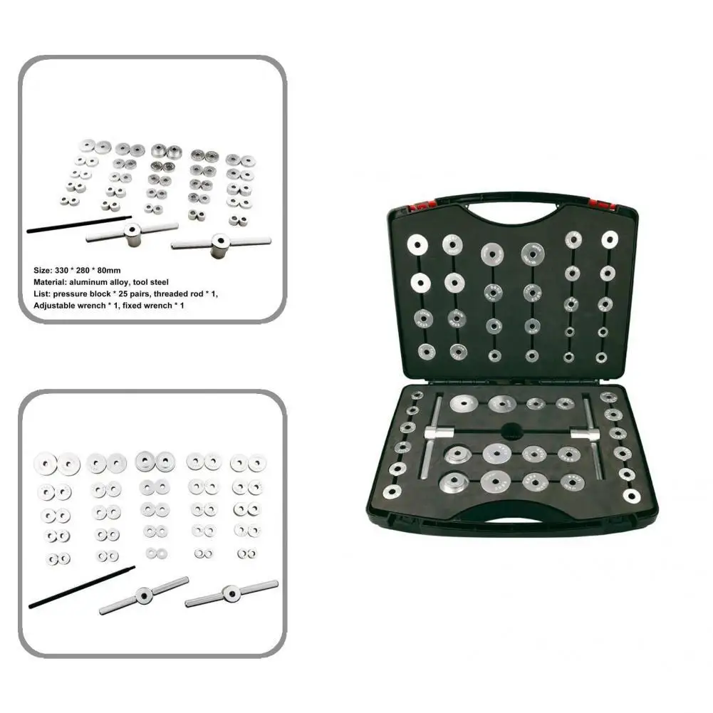 

Detachable Handle Bicycle Press Tool Drag Reduction Components Lightweight Practical Bicycle Bearing Press-in Tool Set