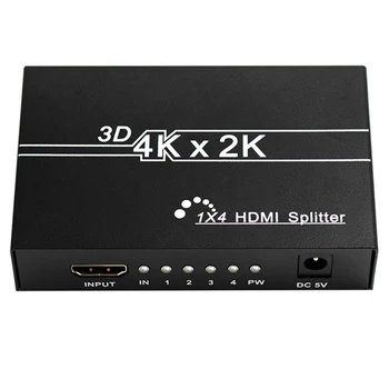 

Hdmi Splitter One Point Four 4K60 Video Computer Hd Same Sn(US Plug)