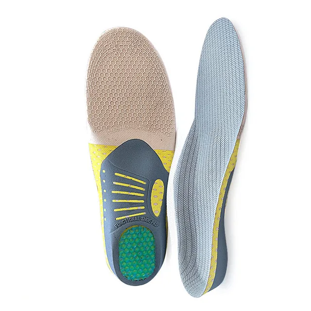 Premium Orthotic Gel Insoles Orthopedic Flat Foot Health Sole Pad For Shoes Insert Arch Support Pad For Plantar fasciitis Unisex S EU 35-40