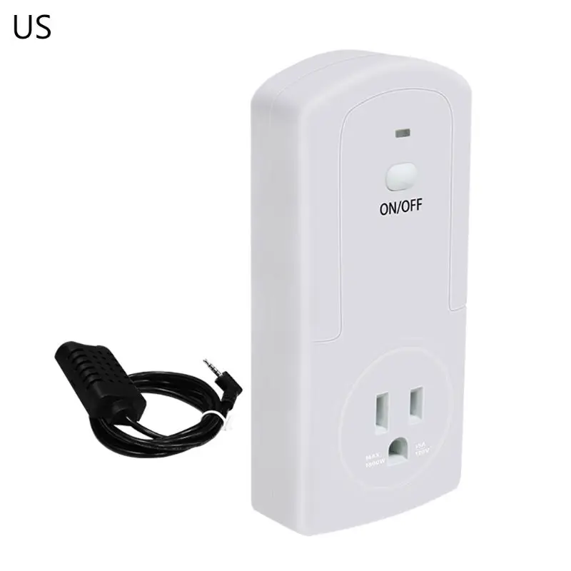 

3 Style Smart WiFi Plug Remote Control Thermostat Socket Temperature Humidity Controller