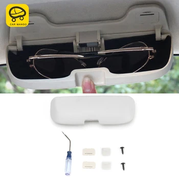 

CarManGo For LEXUS NX200 NX200t NX300 NX300h RX Auto Car Eyeglasses Clip Clamp ABS Car Glasses Cases Car Accessories