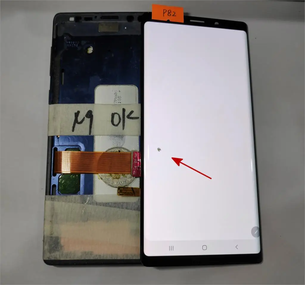 Для samsung Galaxy Note 9 N960 N960F N960D N960DS дефект ЖК-дисплей кодирующий преобразователь сенсорного экрана в сборе Super Amoled