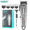 VGR 060 New Electric Hair Clipper Professional  Personal Care Barber Limit Comb Household Trimmer For Men Clippers V-060 5