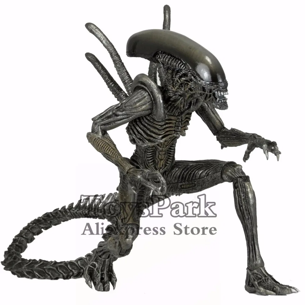 Aliens 7&quot Avp Warrior Alien Action Figure VS Predator KO's NECA Series 7 Toys Doll | Игрушки и хобби