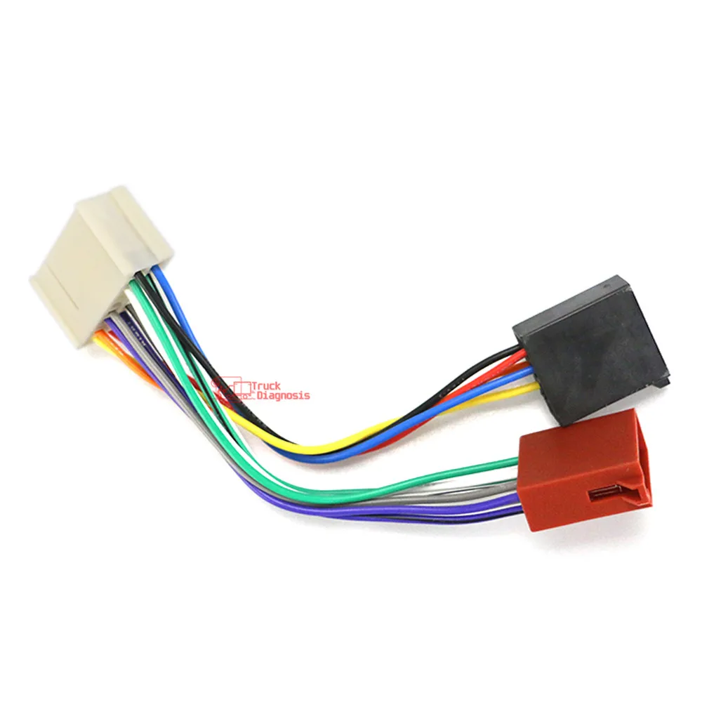12-113 ISO standard HARNESS Radio adapter for HYUNDAI 1998+ KIA 1994