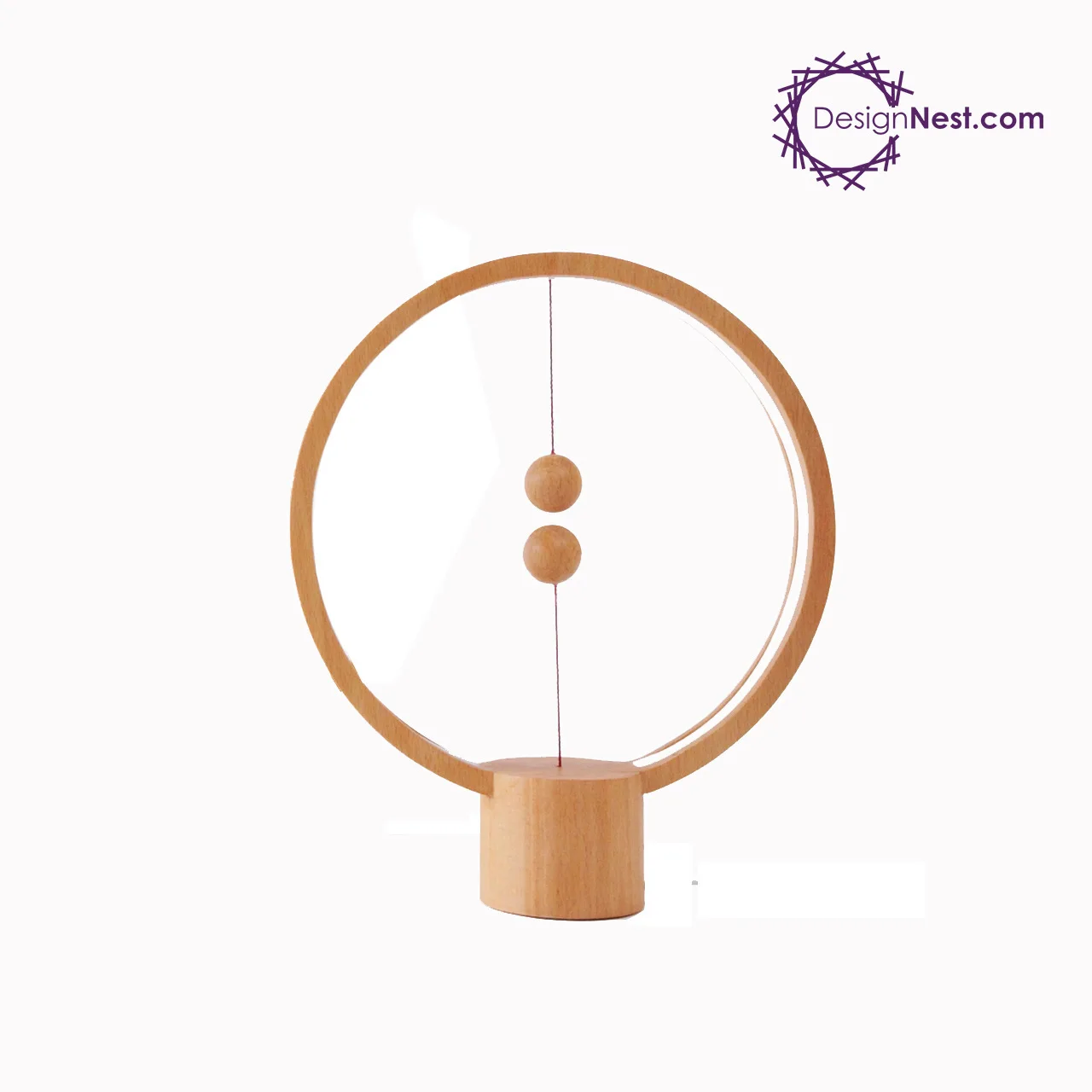 

A loole ke Distributor Holland Red Dot Award Lamp Balance Lamp Light Wood Circle Creative Smart Magnetic Balance Lamp